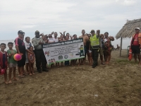 Policía realiza campaña contra explotación sexual en playas del Atlántico