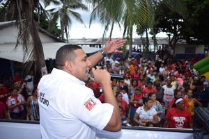 Multitudinaria caravana de Óscar David Galán se tomó las calles de Barranquilla