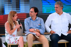 Elsa Noguera plantea solución vial Barranquilla- Puerto Colombia