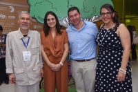 Roberto Burgos, Alexandra Vives, Andrés González y Sandra Púlido