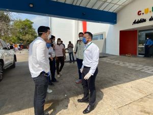 Presidente del Concejo y Contralor distrital de Barranquilla realizan recorrido por centros asistenciales de la Red Pública