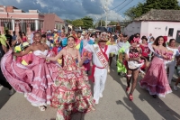 Rebolo se lleno de Pura Alegría y pura Cambamberia con la Reina del Carnaval y el Rey Momo