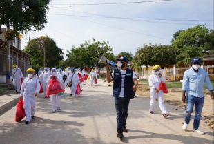 Distrito realiza detección temprana en los barrios con más contagios