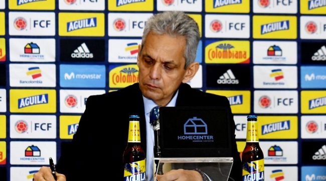 Reinaldo Rueda, en su presentación como técnico de la Selección Colombia