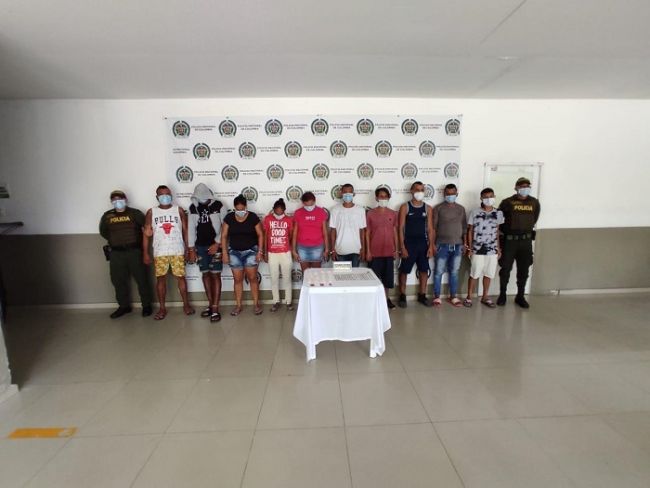 La Policía Metropolitana de Barranquilla desarticula el grupo delincuencial organizado &quot;Los Peques&quot;