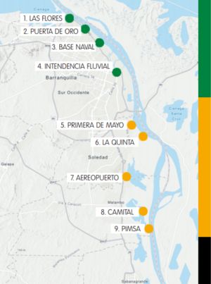 Río-Bus: así será la ruta completa y la embarcación que interconectará a Barranquilla por el Magdalena