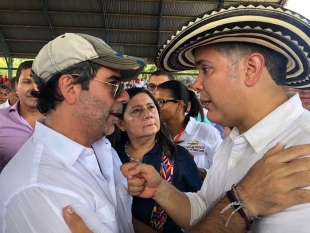 Alcalde Char y presidente Duque unidos para fortalecer la Región Caribe