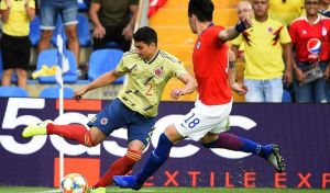 Empate entre Colombia y Chile