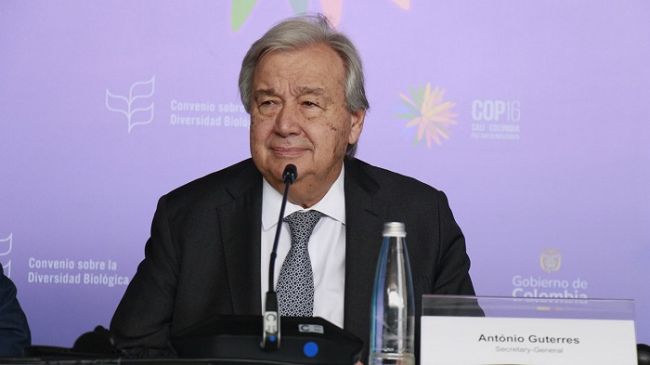 António Gutiérrez, secretario general de la Organización de las Naciones Unidas