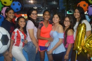 Sheyla Medina, Maria Camila Mena, Mayra Navarro, Melany Medina, Sarah Padilla, María José Terán, Isabella Granados.