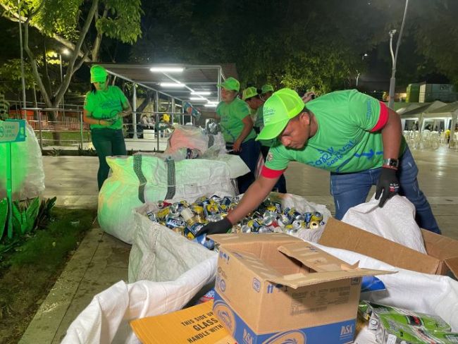 Las jornadas de recolección se han realizado en Lectura de Bando, coronación de los reyes del Carnaval de los Niños y el Festival de Tradición