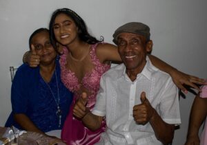 Matilde Medina, Melany Medina, Nimio Medina.