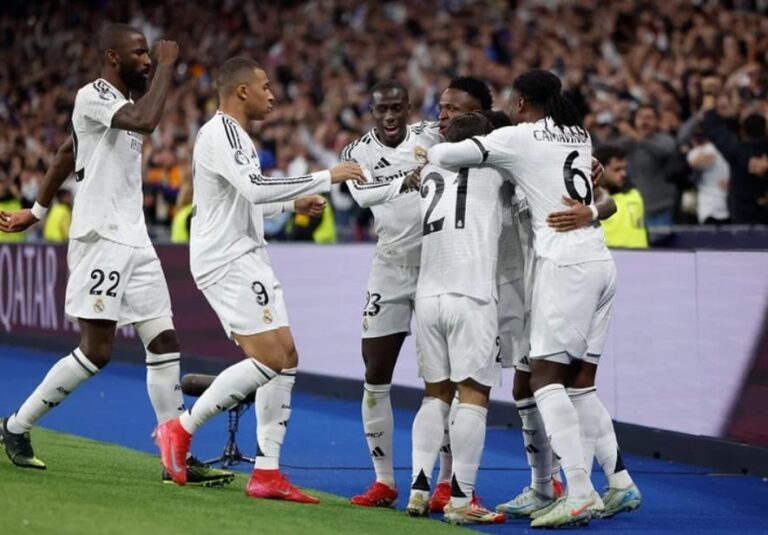 Real Madrid pegó primero Brahim y Rodrygo marcaron los goles de la victoria