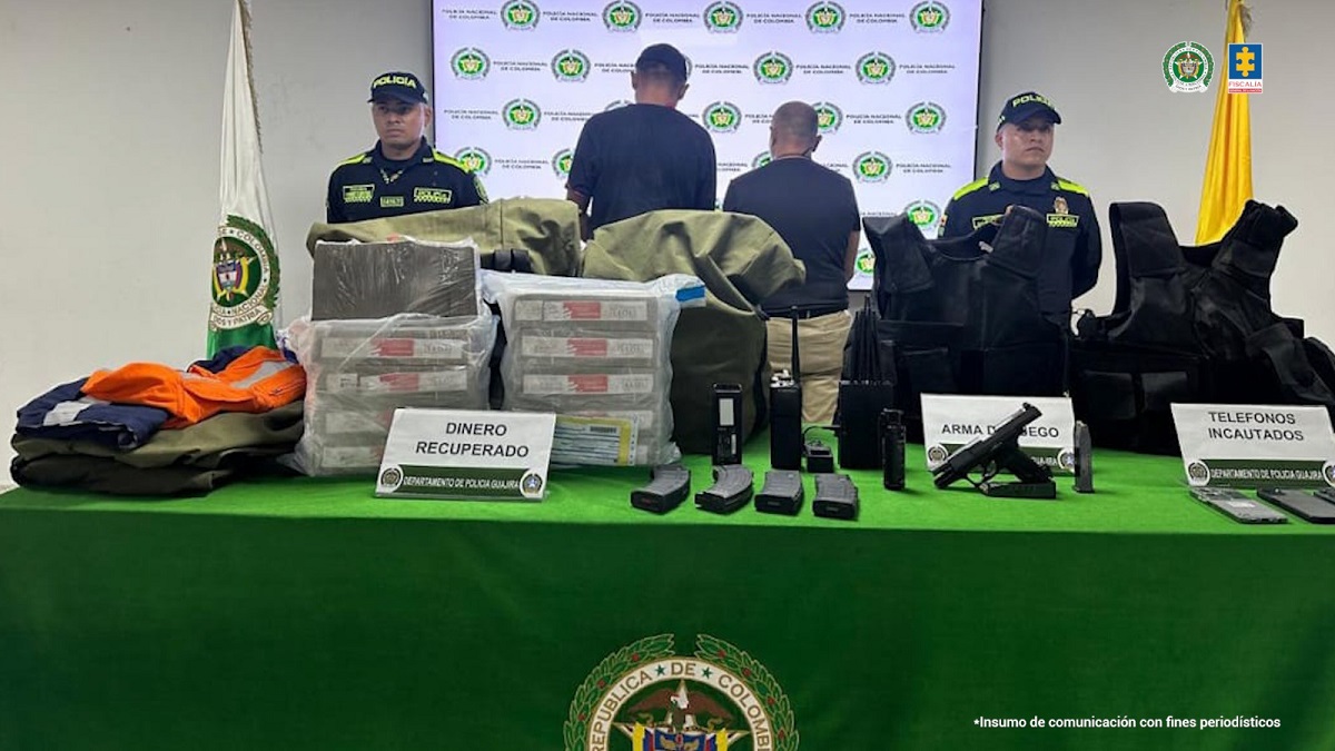 Por millonario hurto a carro de valores en Aeropuerto de Riohacha judicializados dos presuntos responsables