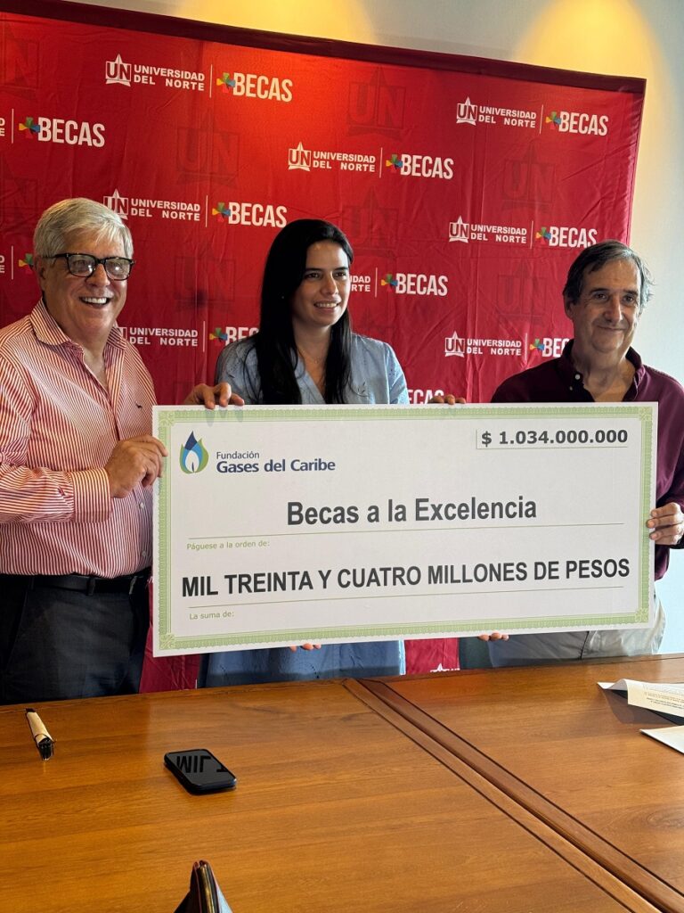 Fundación Gases del Caribe otorga 9 nuevas becas universitarias en alianza con Uninorte