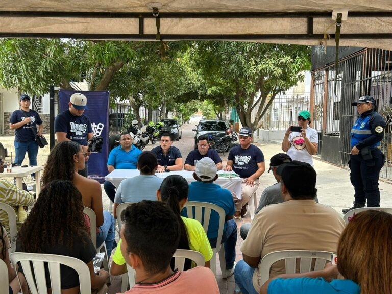 Tránsito de Soledad reforzará seguridad vial en entornos escolares de Puerta de Oro