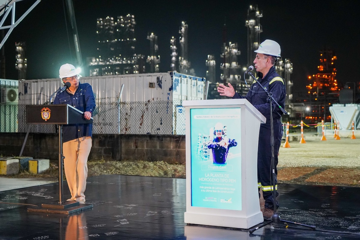 Refinería de Cartagena avanza en producción de hidrógeno verde