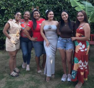 De izquierda a derecha: Marianella Méndez, Mildred Ortiz, Mónica Ibarra, Jhuliana Leones, María Victoria Vargas y Elsa Visbal.