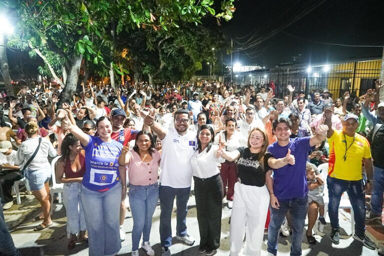 Más de 1.500 personas respaldan a Winsner Sandoval en Malambo