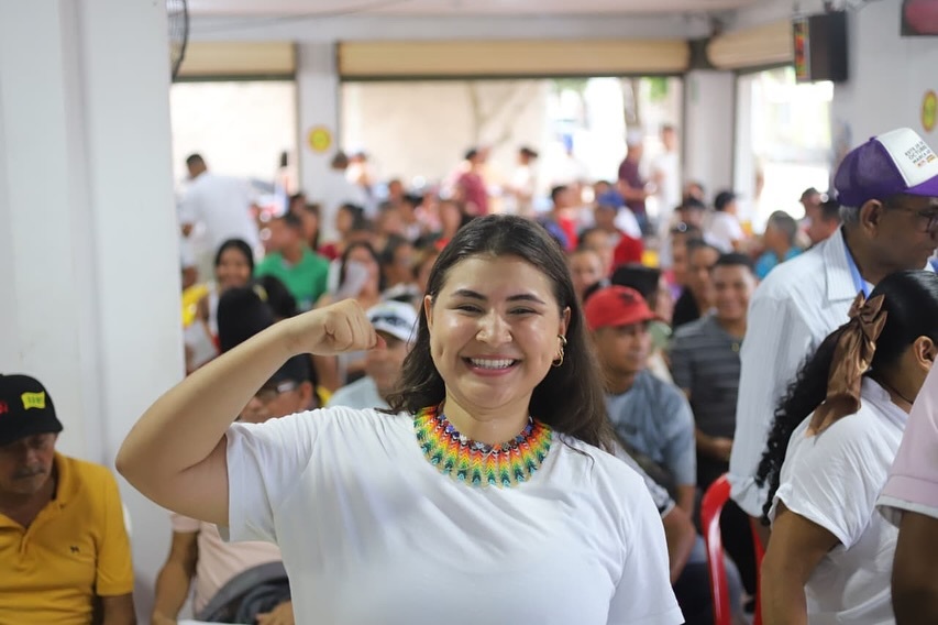 Andrea Camila Vargas, representante electa por el partido Pacto Histórico