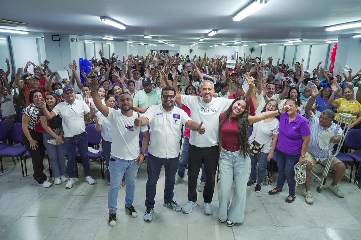 Rodrigo Martínez respalda a Winsner Sandoval a la Cámara Afro