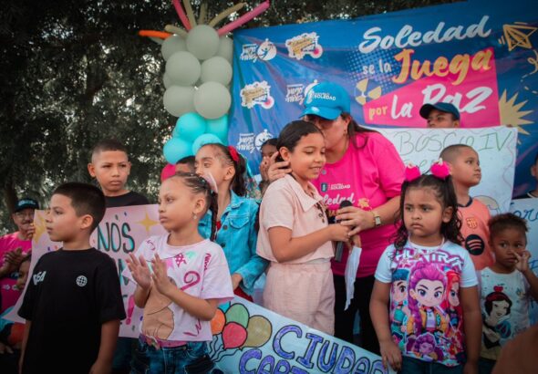Soledad celebró el Día de la Niñez con más de 30 mil niños impactados
