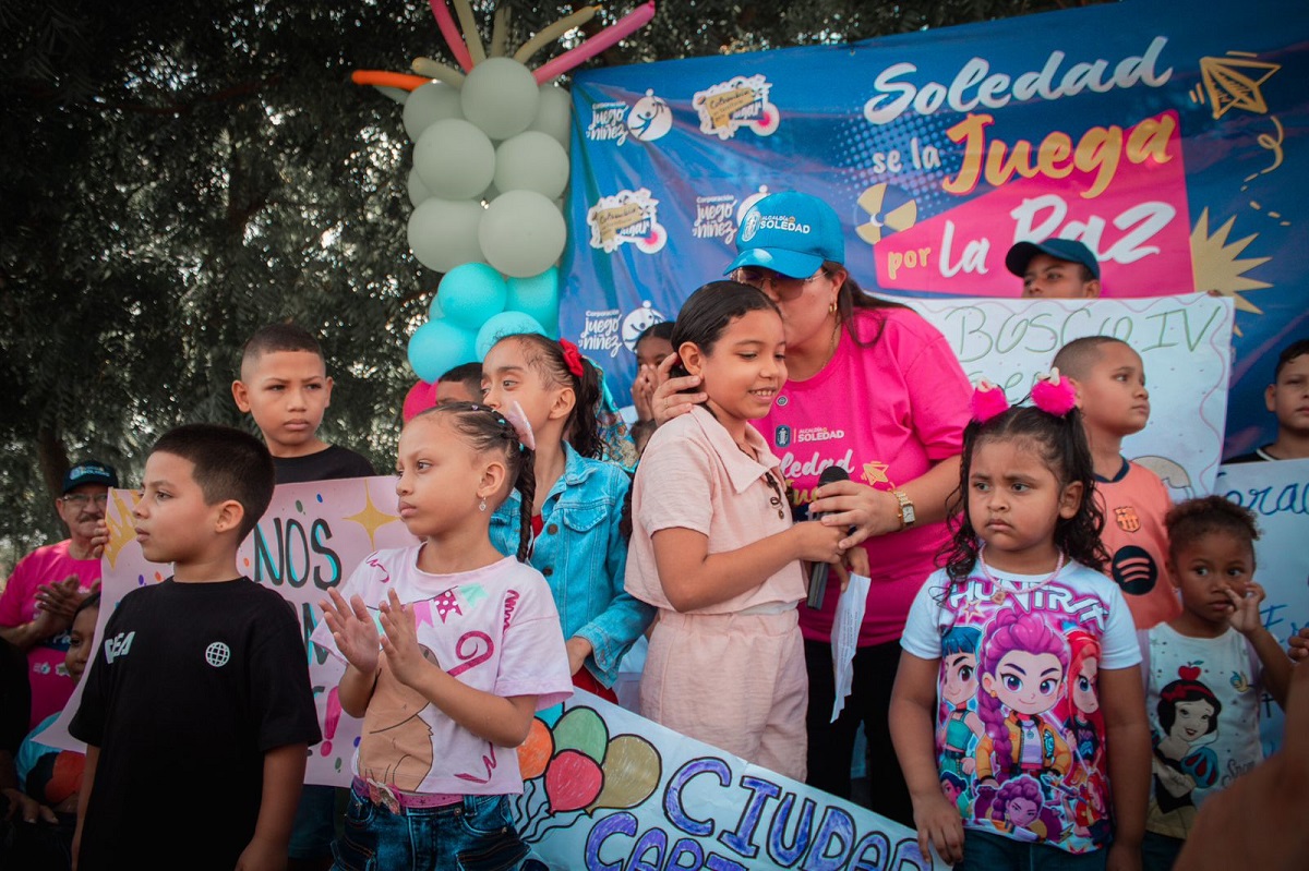 Soledad celebró el Día de la Niñez con más de 30 mil niños impactados