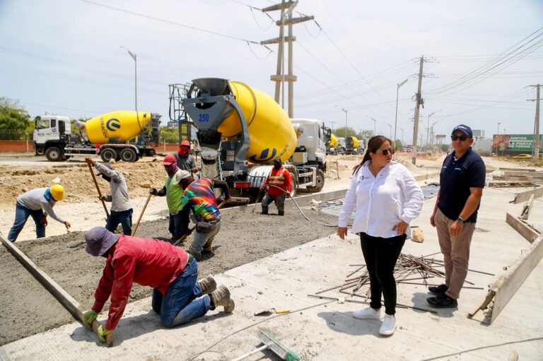 Vía Circunvalar alcanza 48% de avance y acelera obras en Soledad 28 Vía Circunvalar alcanza 48% de avance y acelera obras en Soledad