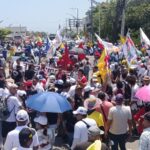 Primero de Mayo en Barranquilla 2026 más de 50.000 personas marcharon por los derechos laborales