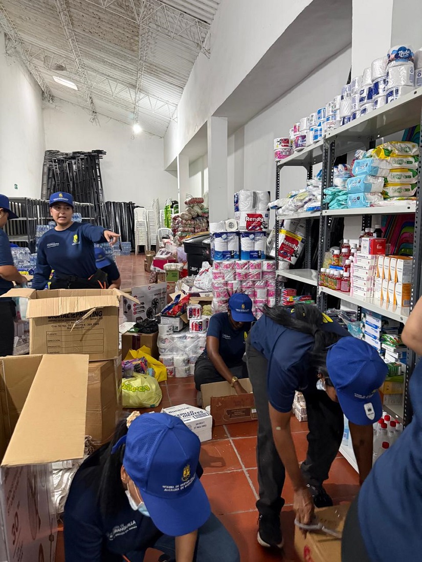 Barranquilla supera las 6 toneladas de ayudas para víctimas del terremoto en Venezuela