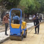 Soledad renovó la calle 25B del barrio Ferrocarril y mejoró la calidad de vida de sus habitantes