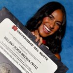 Sueño cumplido Melany Medina celebró su grado profesional