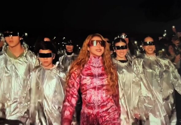 Reyes del Carnaval 2027 acompañaron a Shakira en Madrid